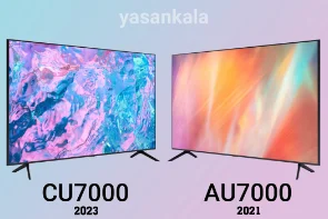 تفاوت تلویزیون سامسونگ CU7000 و AU7000