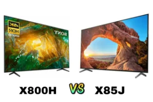 مقایسه تلویزیون X800H و تلویزیون X85J سونی