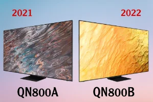 تفاوت تلویزیون سامسونگ QN800B و QN800A