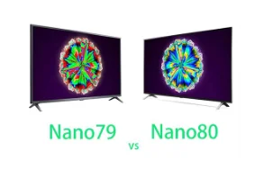 مقایسه تلویزیون نانوسل ال جی Nano80 با Nano79